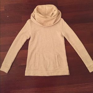 Cream turtle neck sweater